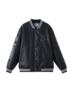UV Block Frictionless Inner Layer Rockefeller Varsity Jacket