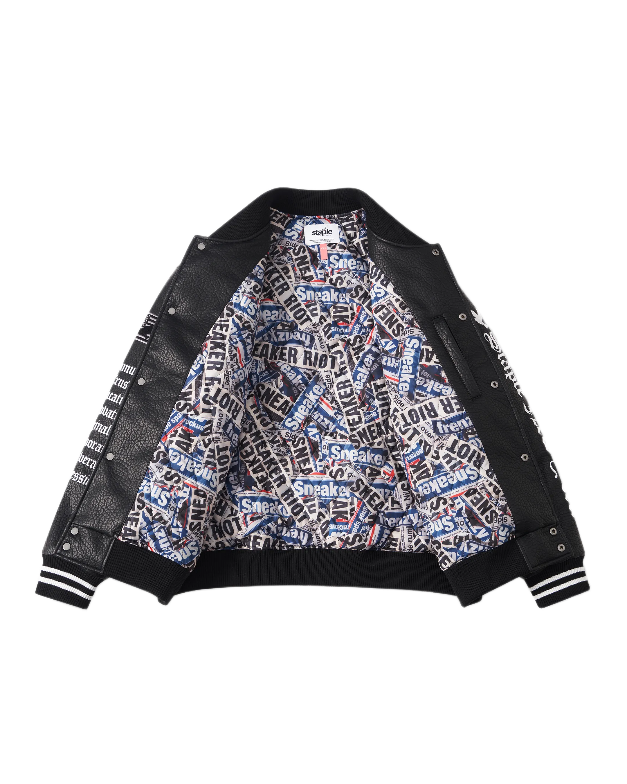 Wind Stop Rugged Style Rockefeller Varsity Jacket