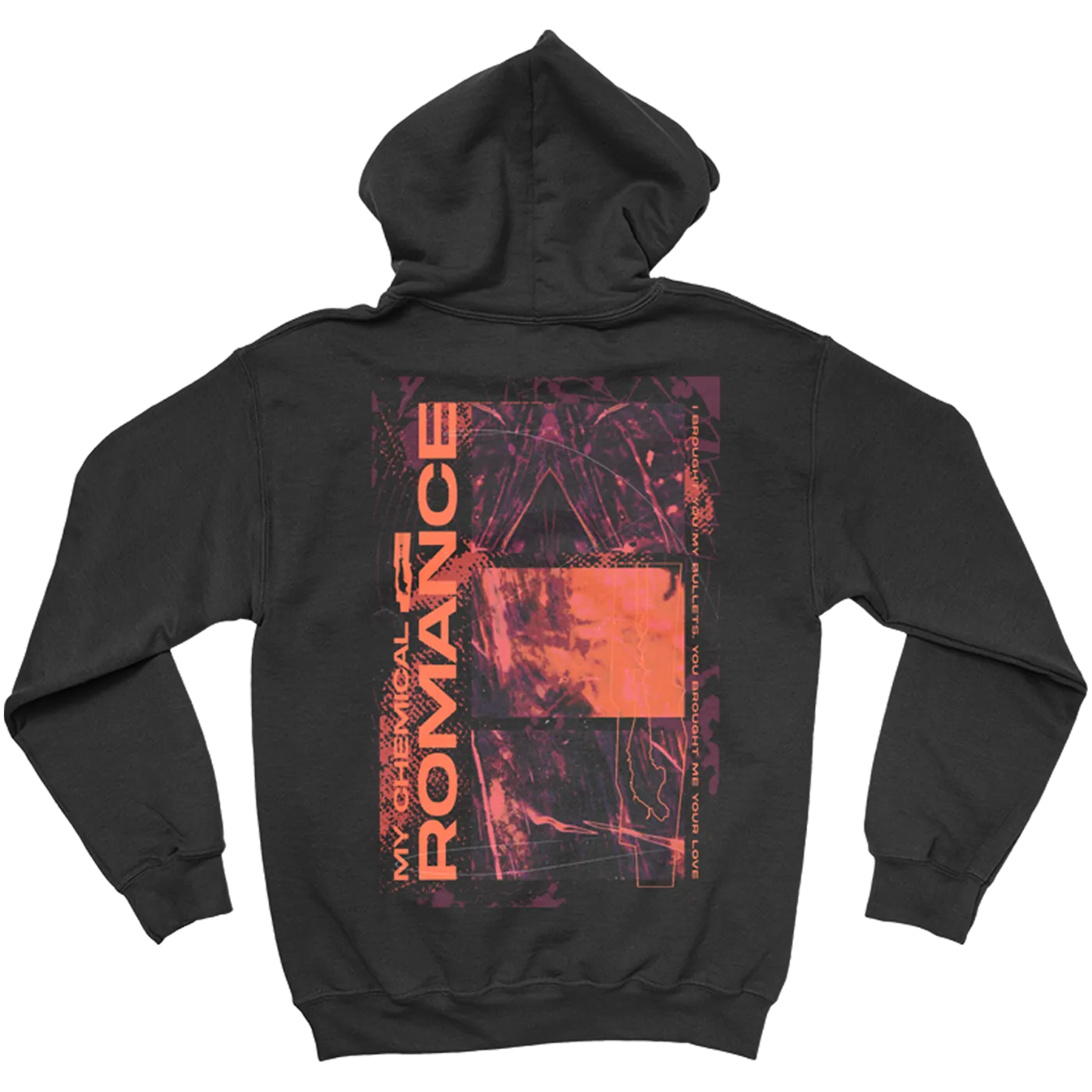 Layered Look Romance Bullets Hoodie
