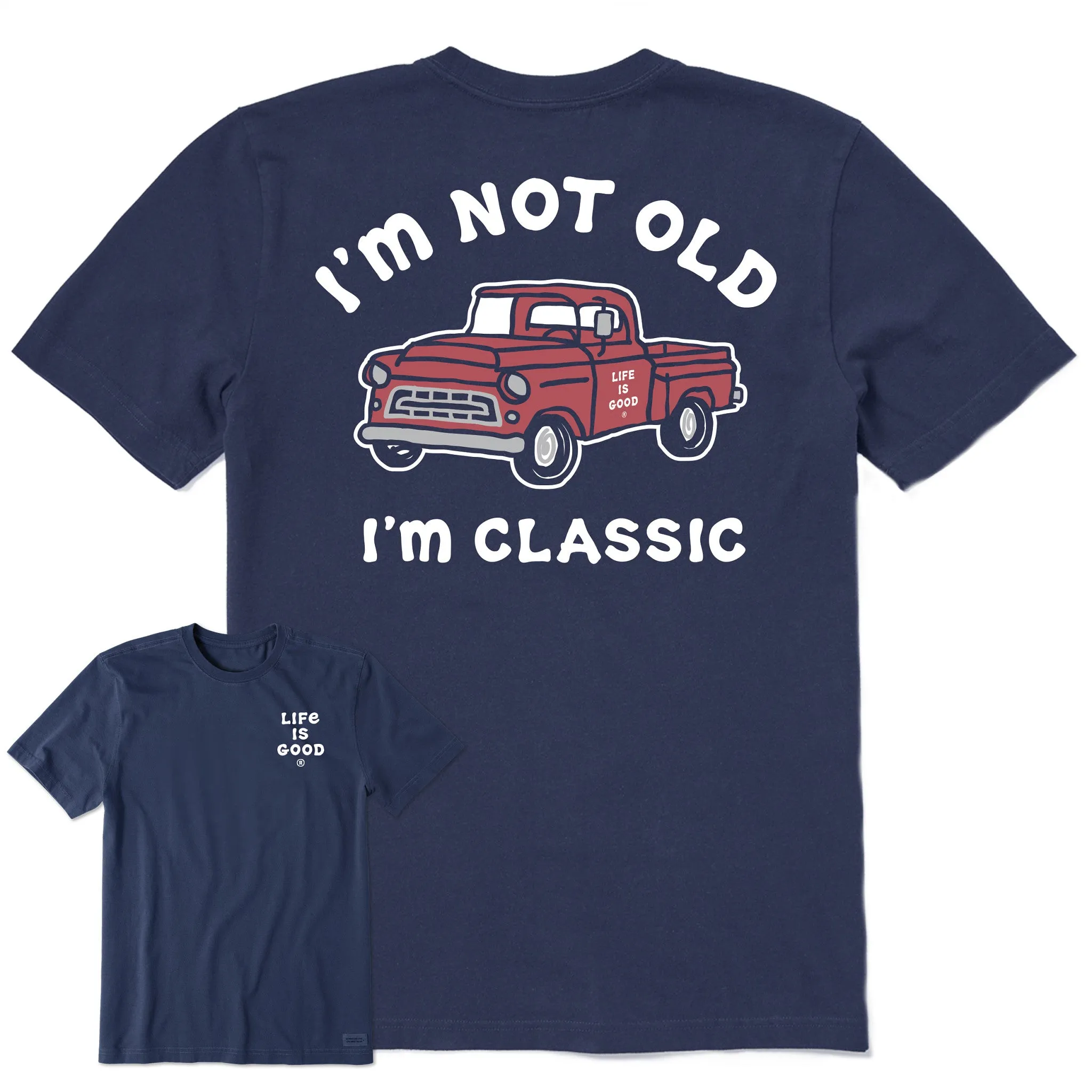 Soft Breathable Men's I'm Classic Pickup Short Sleeve Tee