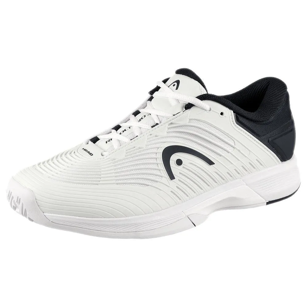Head Men's Revolt Pro 4.5 - White/Blueberry Non Slip Tread