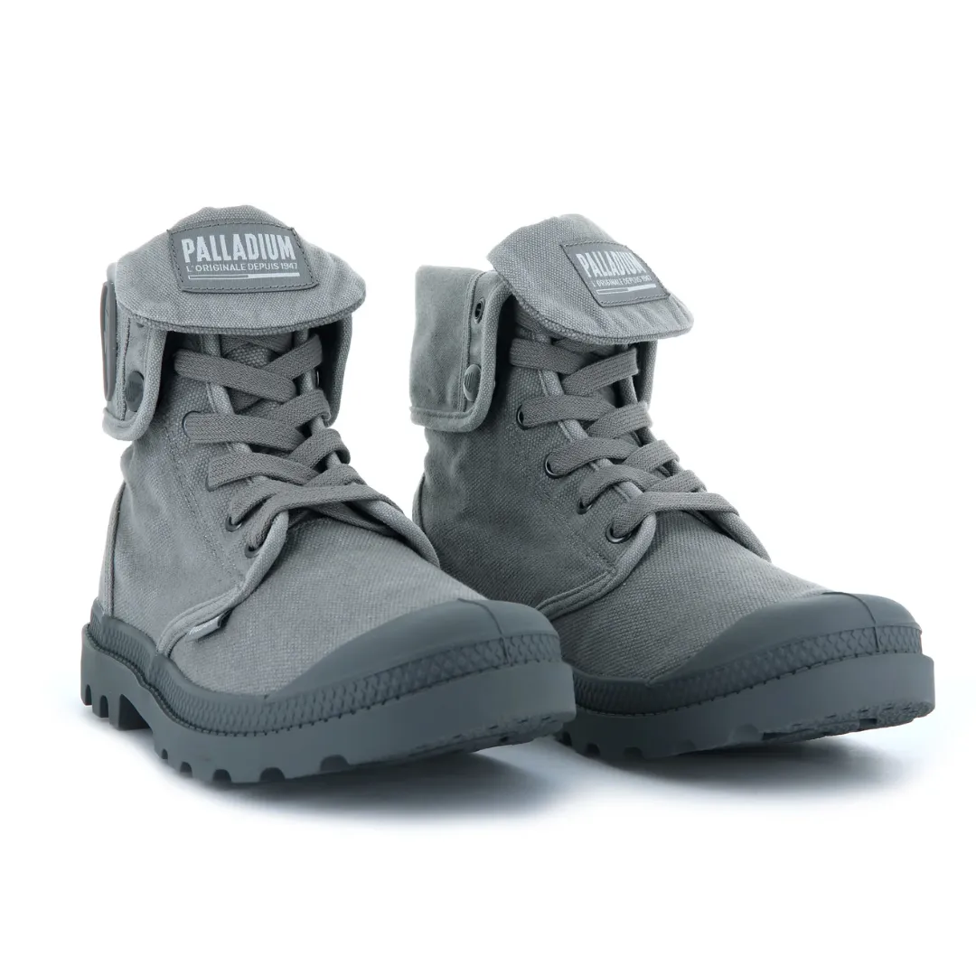 Women's Baggy Canvas Boot in Titanium from Palladium Built For Adventure