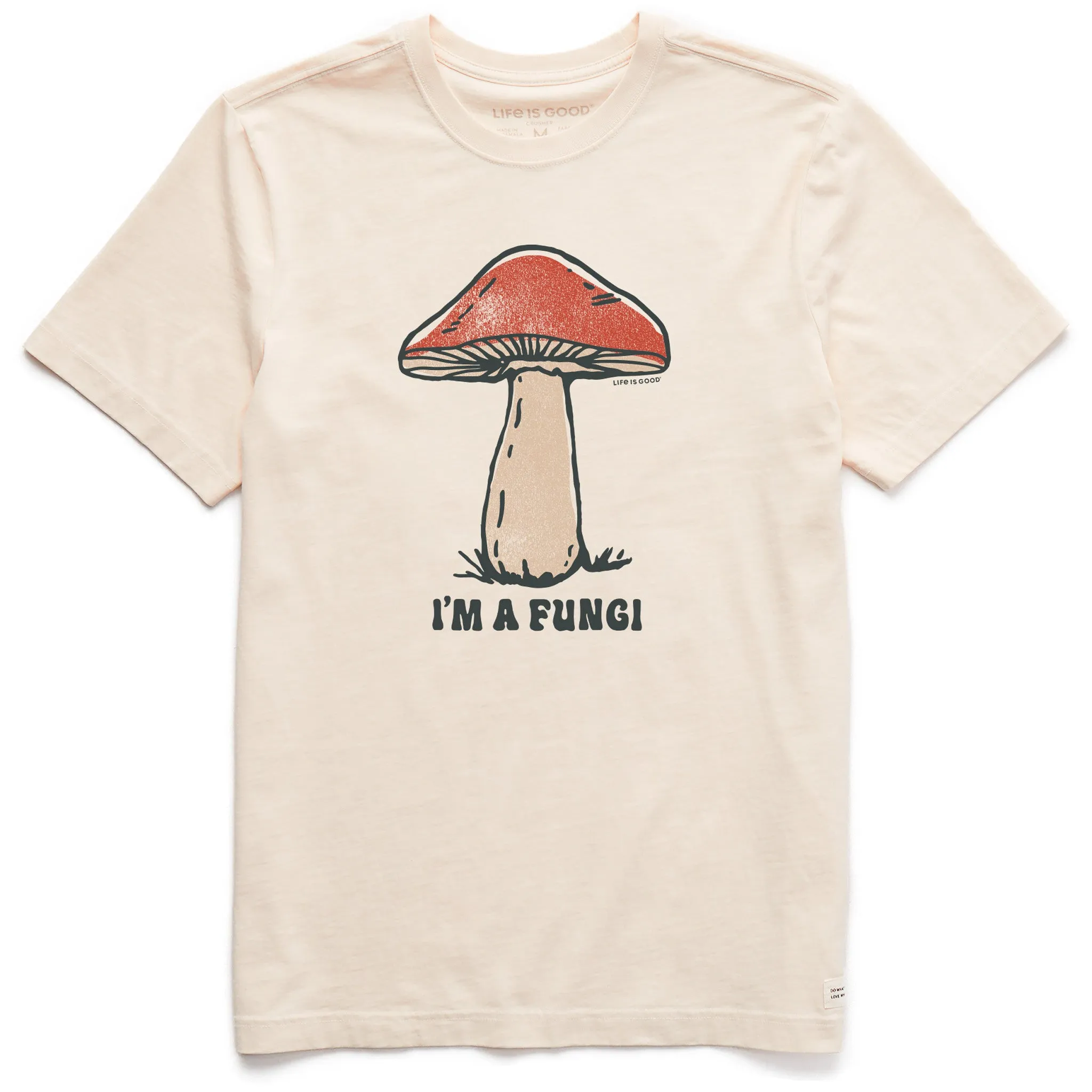 Men's I'm a Fungi Short Sleeve Crusher Tee Basic Top Cozy Comfort Design