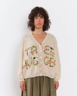 Sunwell Knit Cardigan - Ecru Tree Hugger Cozy Design