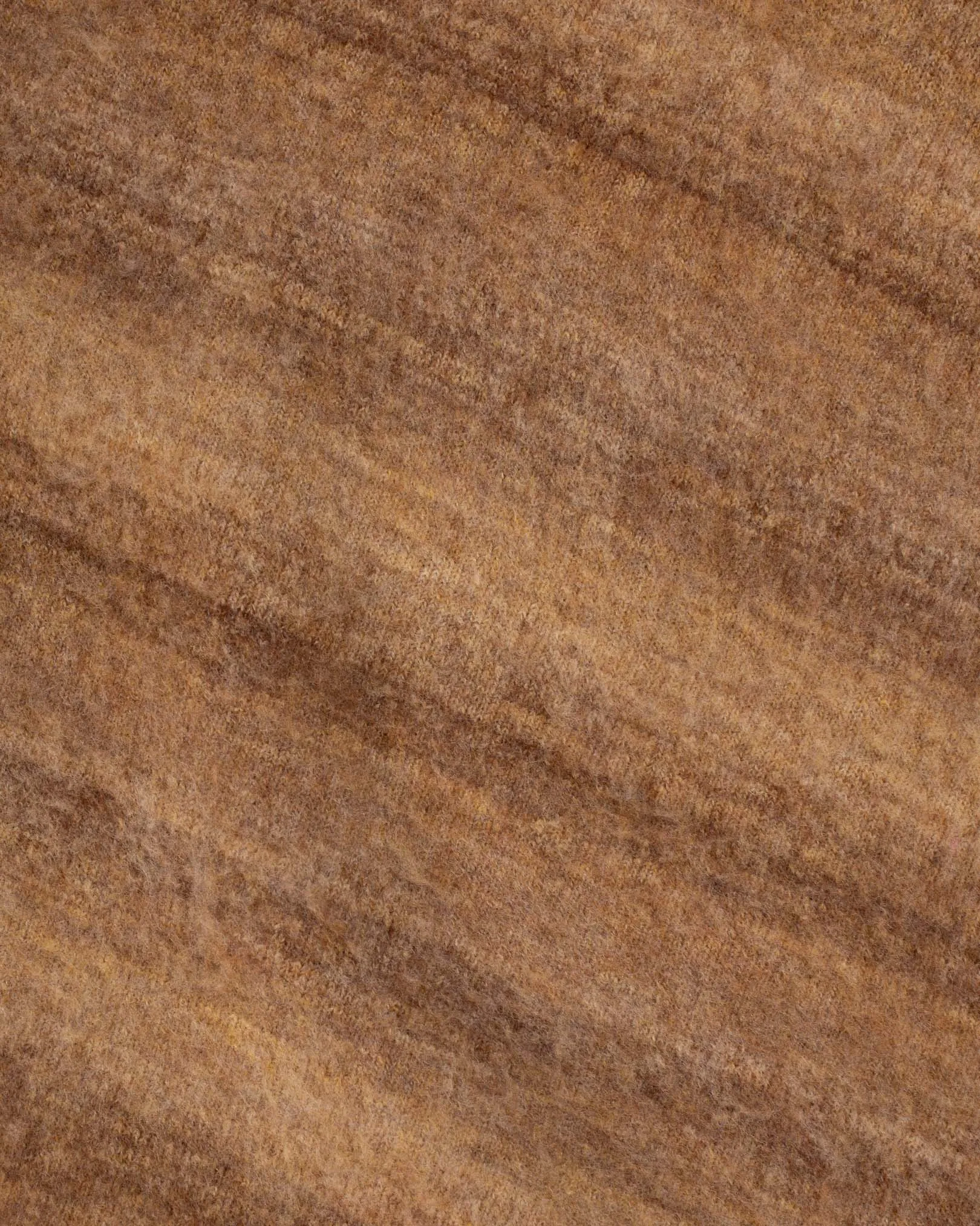 StaticFree Material Ombre Knit Sweater (Brown)