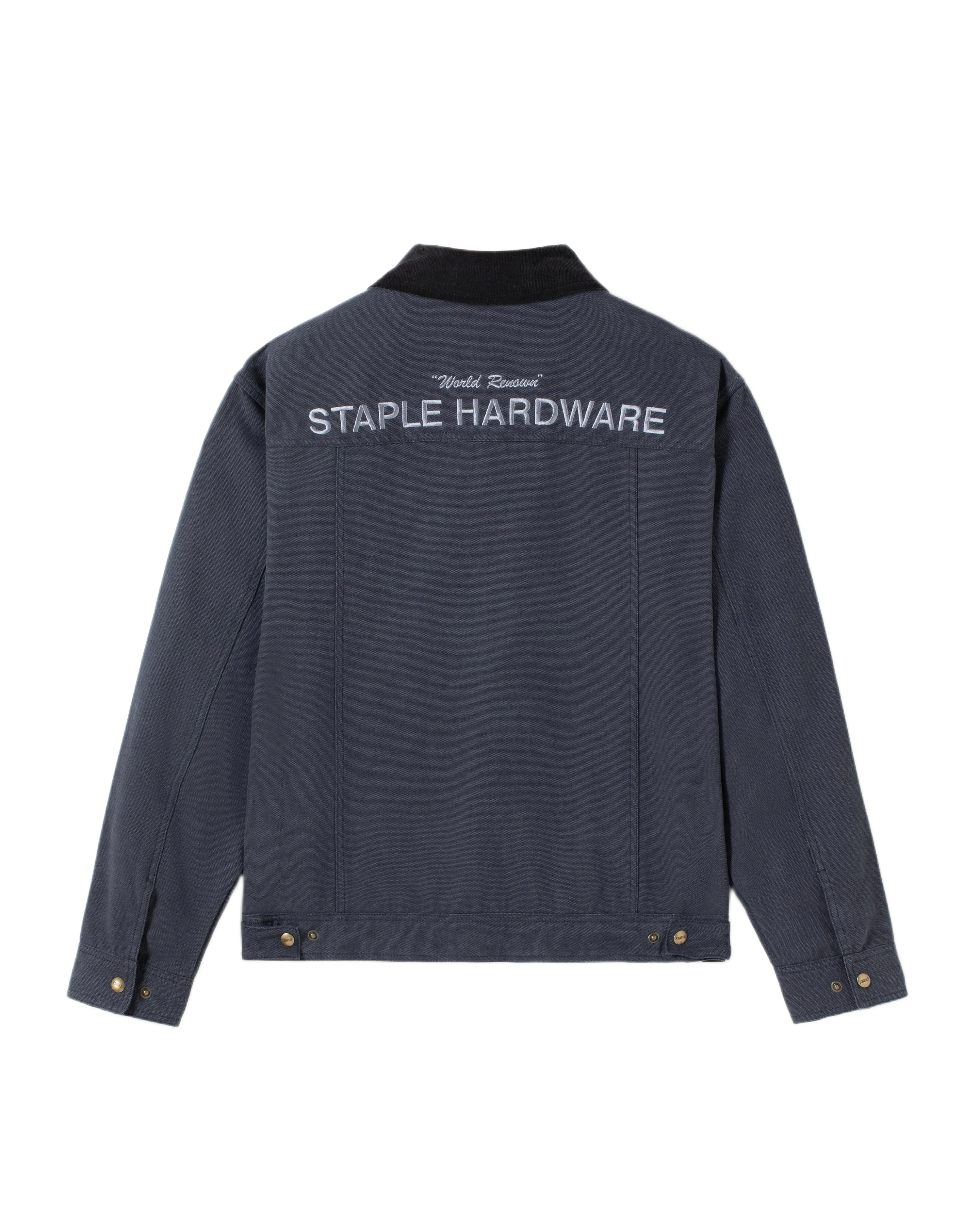 Hardware Canvas Jkt Bonded Closure Mechanism Wind Protection