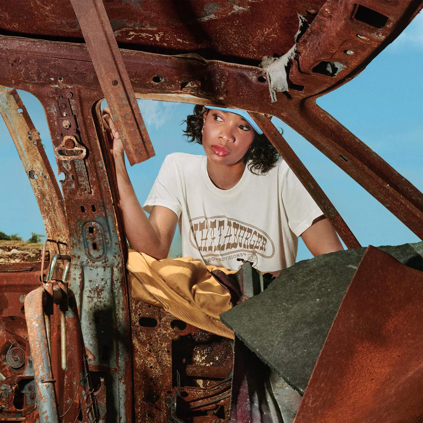 Outdoor Light Sendero x Whataburger WhataRopin' Crop Tee