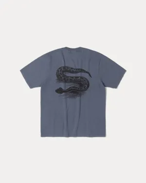 Lightweight Design Relaxed and Comfy SERPENT TEE PIGMENT DYED