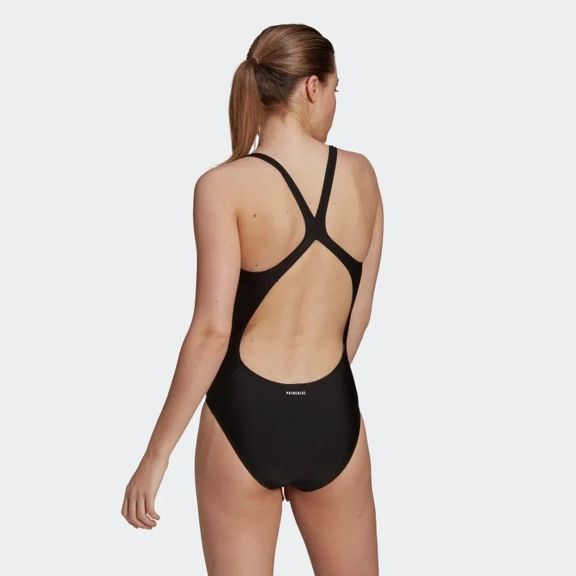 Selvedge Denim SH3.RO Solid Swimsuit Black/ White