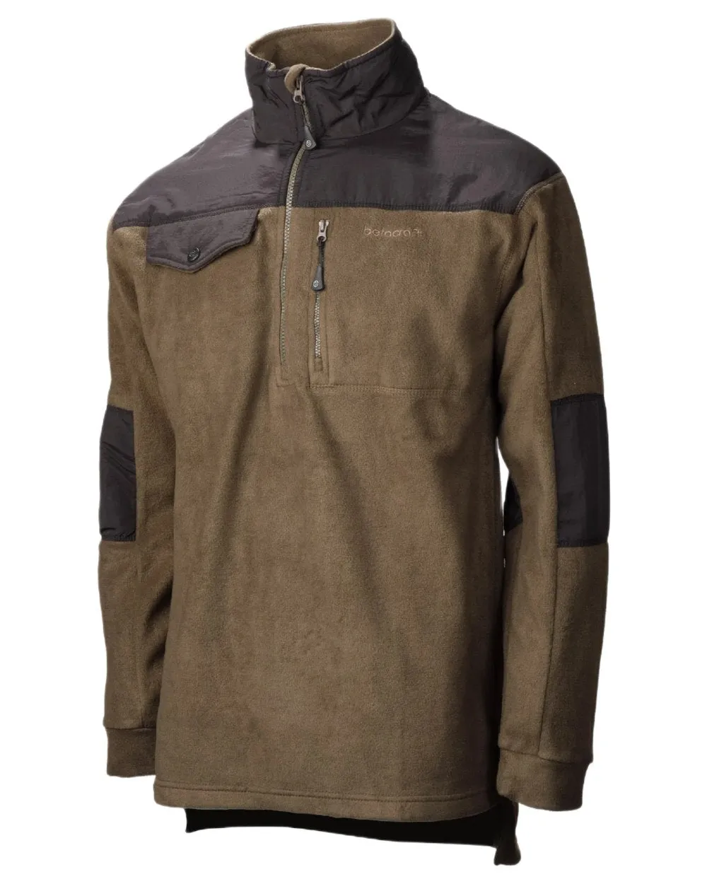 Matte Fit Tribal Soul Betacraft Quest Fleece Half Zip Sweater