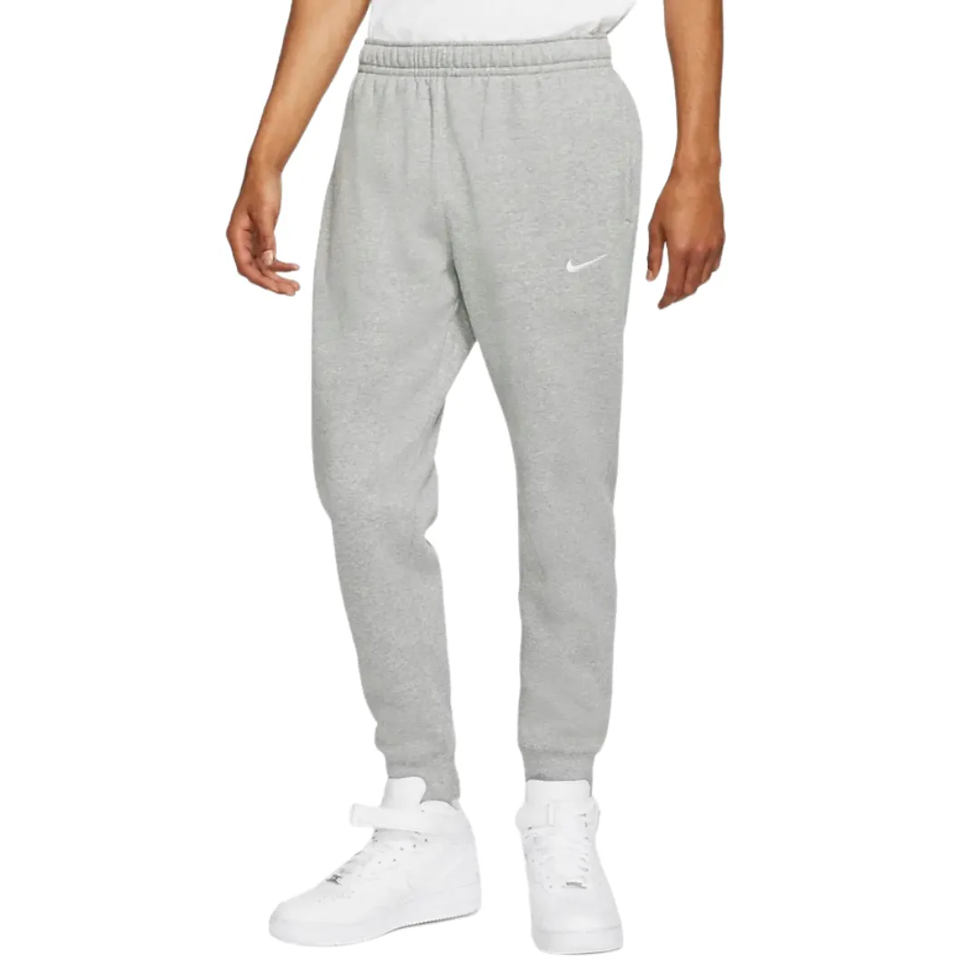 Relaxed Lines Nike Men's Club Fleece Sweatpants Gray 716830-063