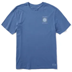 Men's Laid Back Since Way Back Short Sleeve Tee Fresh Vibes Sport Flex Fit