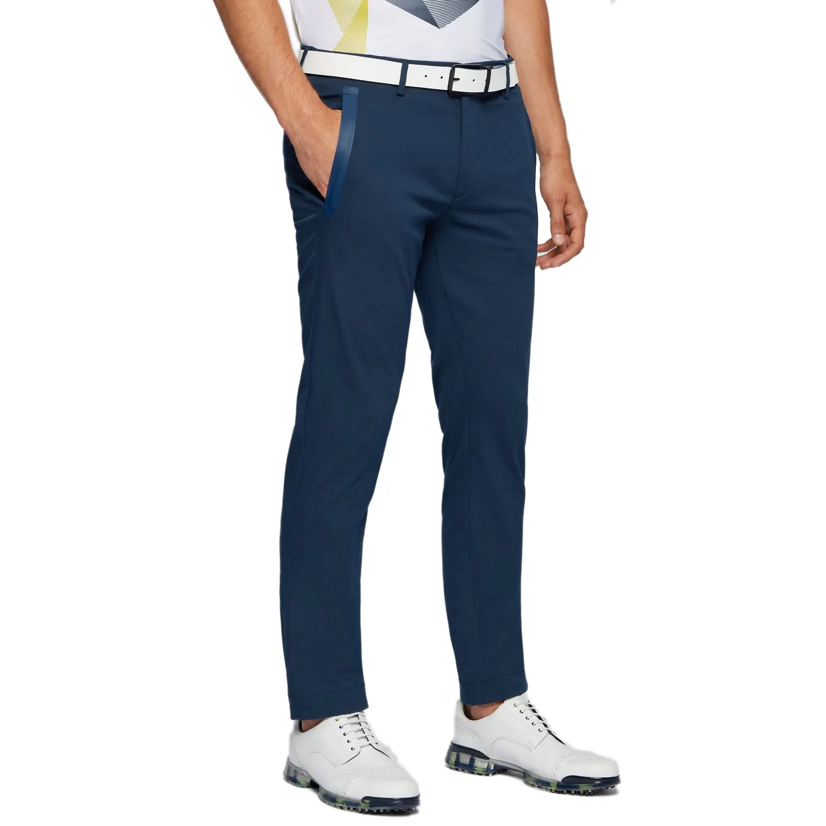 Hugo Boss Rogan Golf Pants - Navy Modular Pocket System