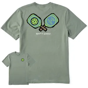 Casual layering piece Men's Keep It Simple Pickleball Short Sleeve Crusher Tee