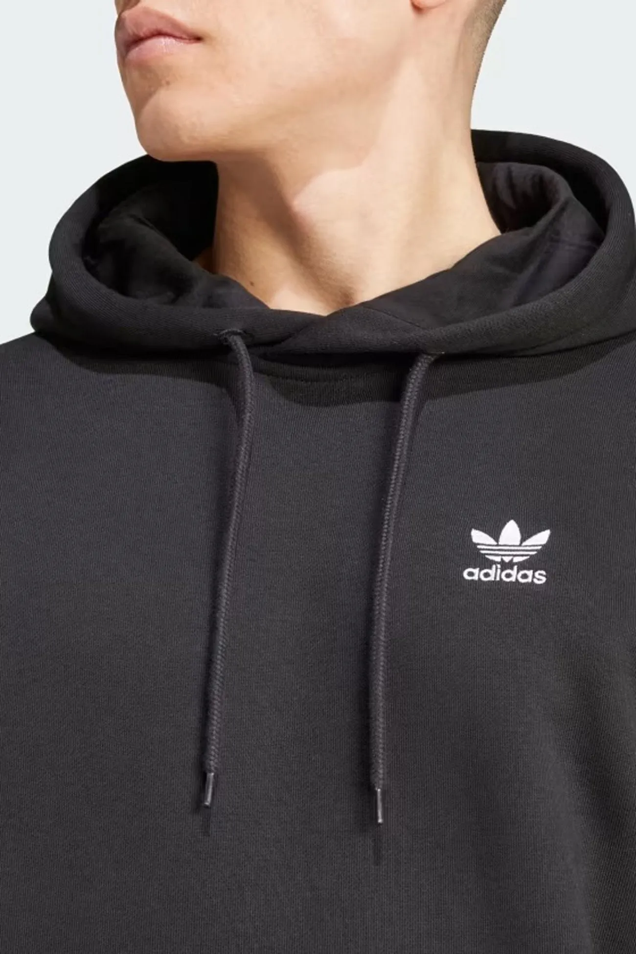 Casual Basics Essential Hoodie Black