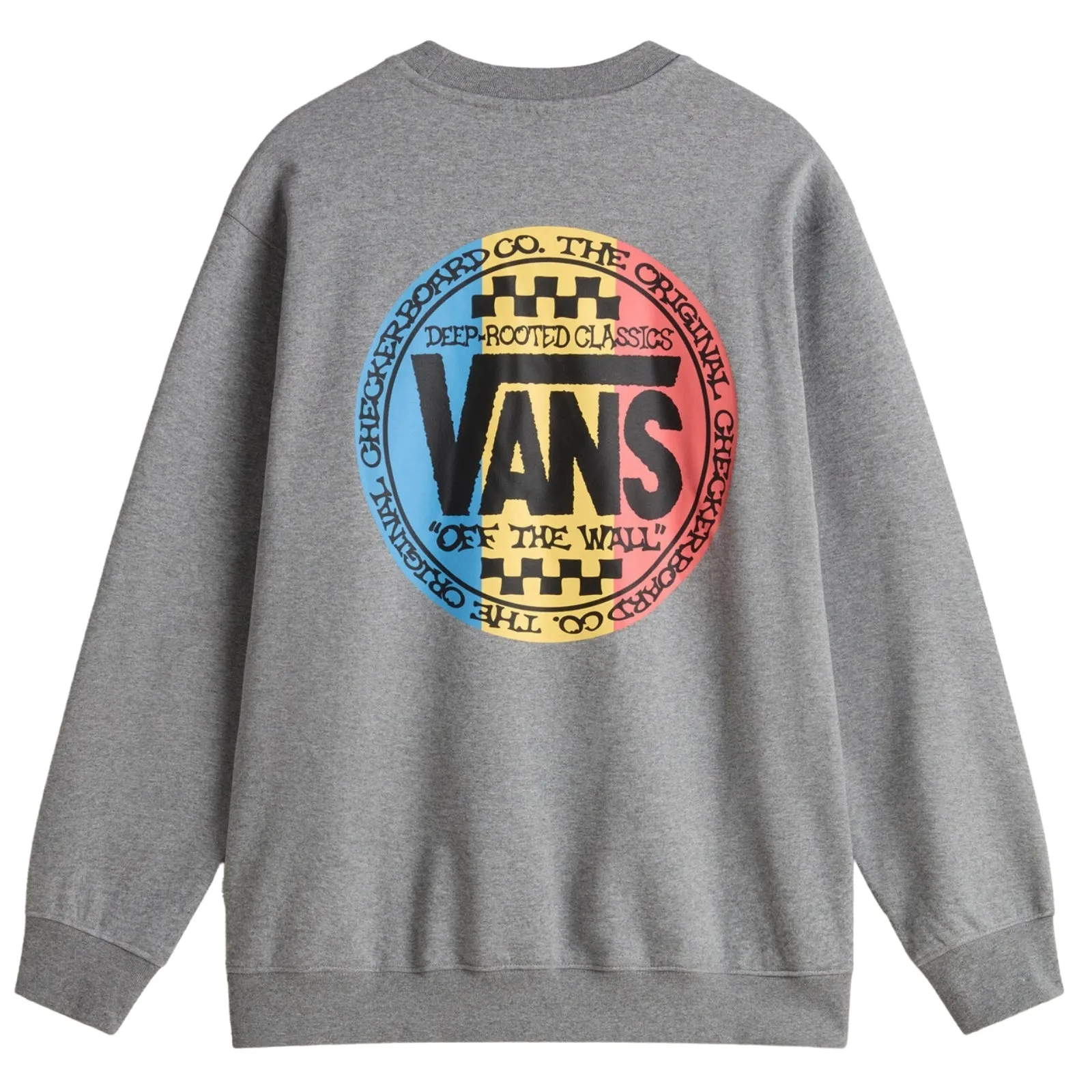Vans Mens Retro Co Crew Sweatshirt Relaxed Look fit test