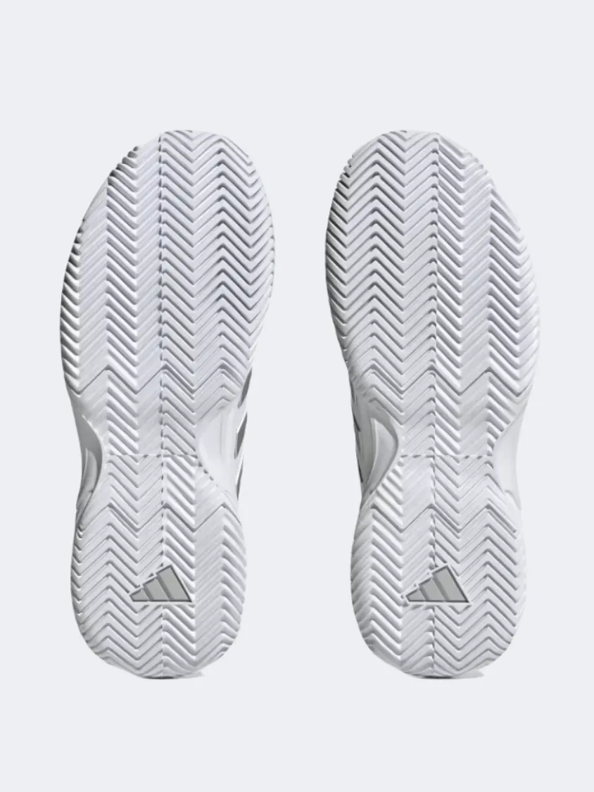 Balance Core Lightweight EVA Midsole Adidas Gamecourt 2 Women Tennis Shoes White/Silver