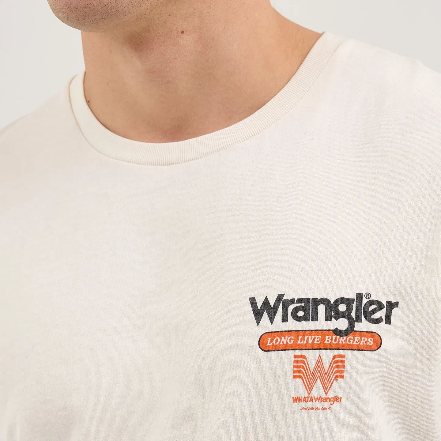 Fun and Relaxed Unisex versatility Wrangler? x Whataburger? Cowboy Burgers White T-Shirt