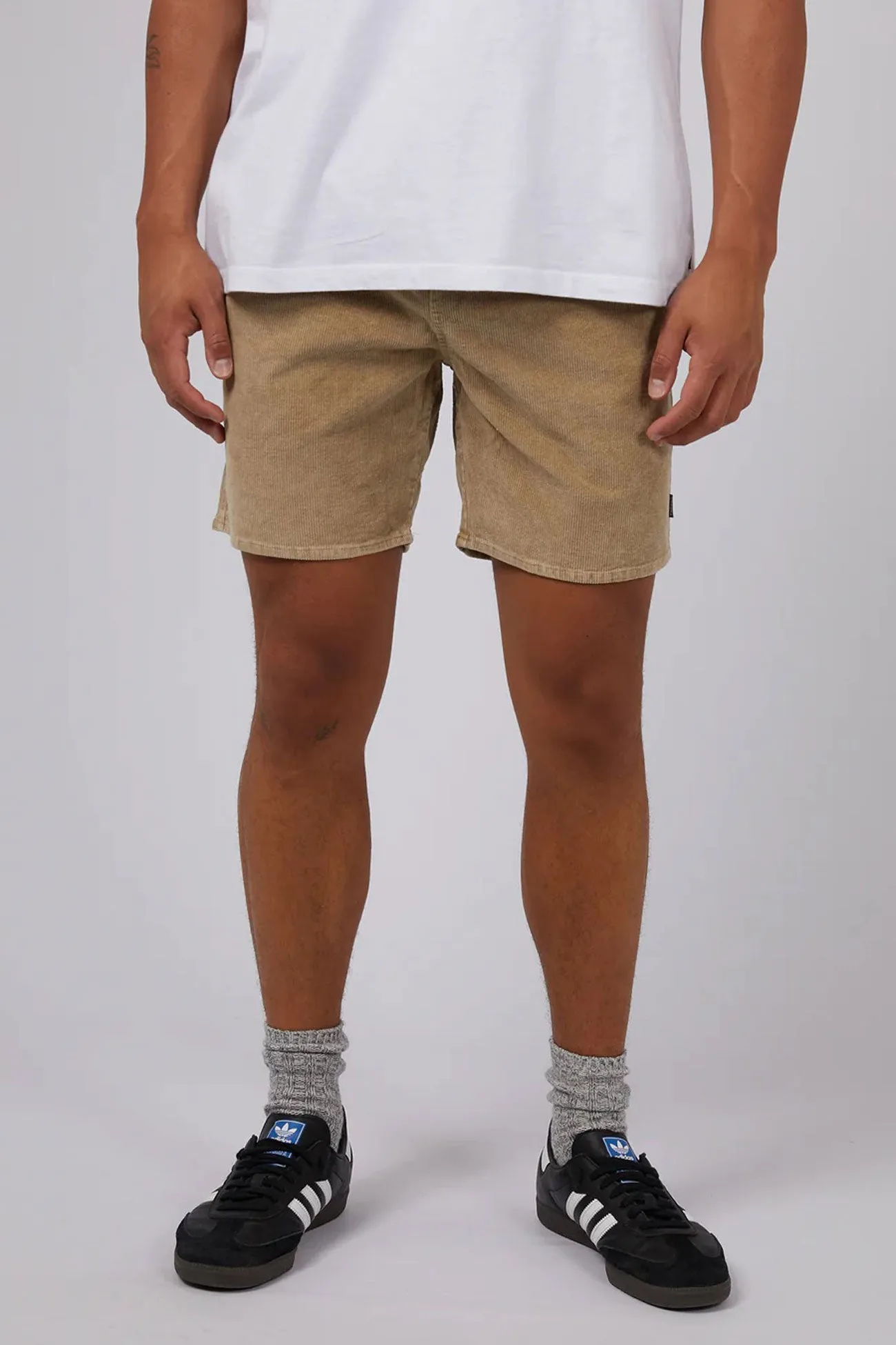 Cord Short Tan Clean Feel