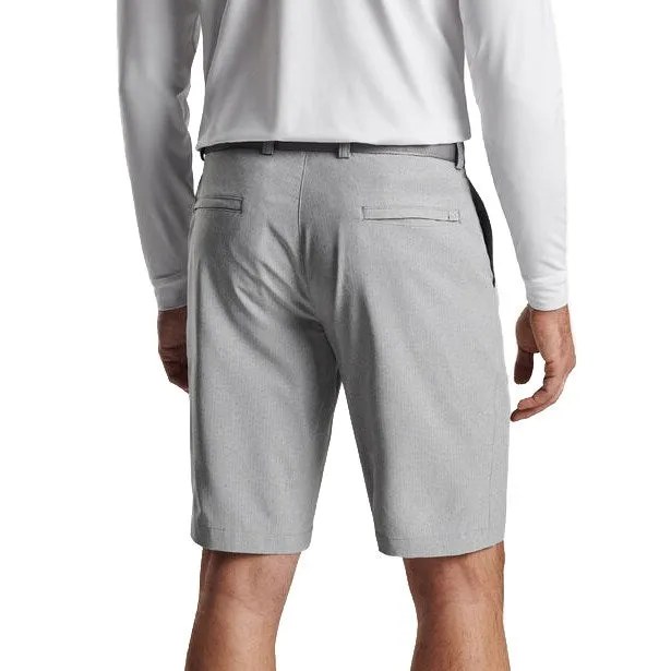 Peter Millar Shackleford Drink 'n' Duff Performance Hybrid Golf Shorts - Gale Grey Active Lifestyle