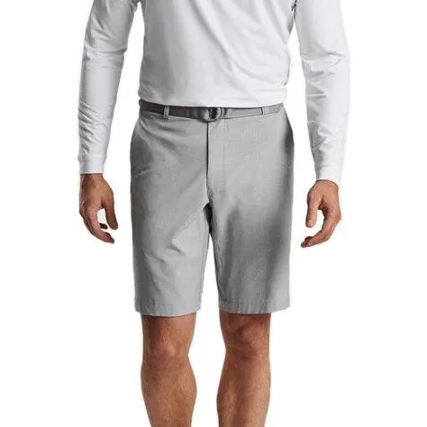 Peter Millar Shackleford Drink 'n' Duff Performance Hybrid Golf Shorts - Gale Grey Sporty Style Light Coverage