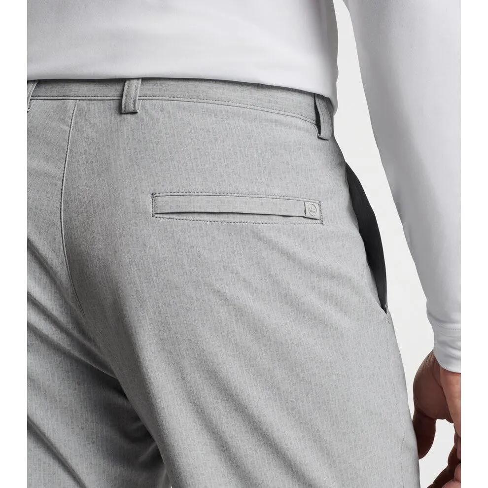 Peter Millar Shackleford Drink 'n' Duff Performance Hybrid Golf Shorts - Gale Grey Effortless Style