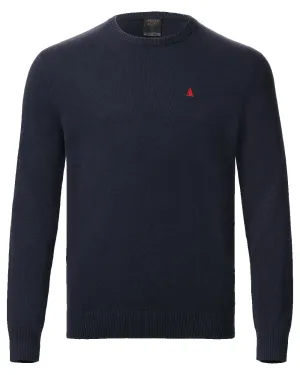Musto Mens Original Crew Knit Sweater Flow Core