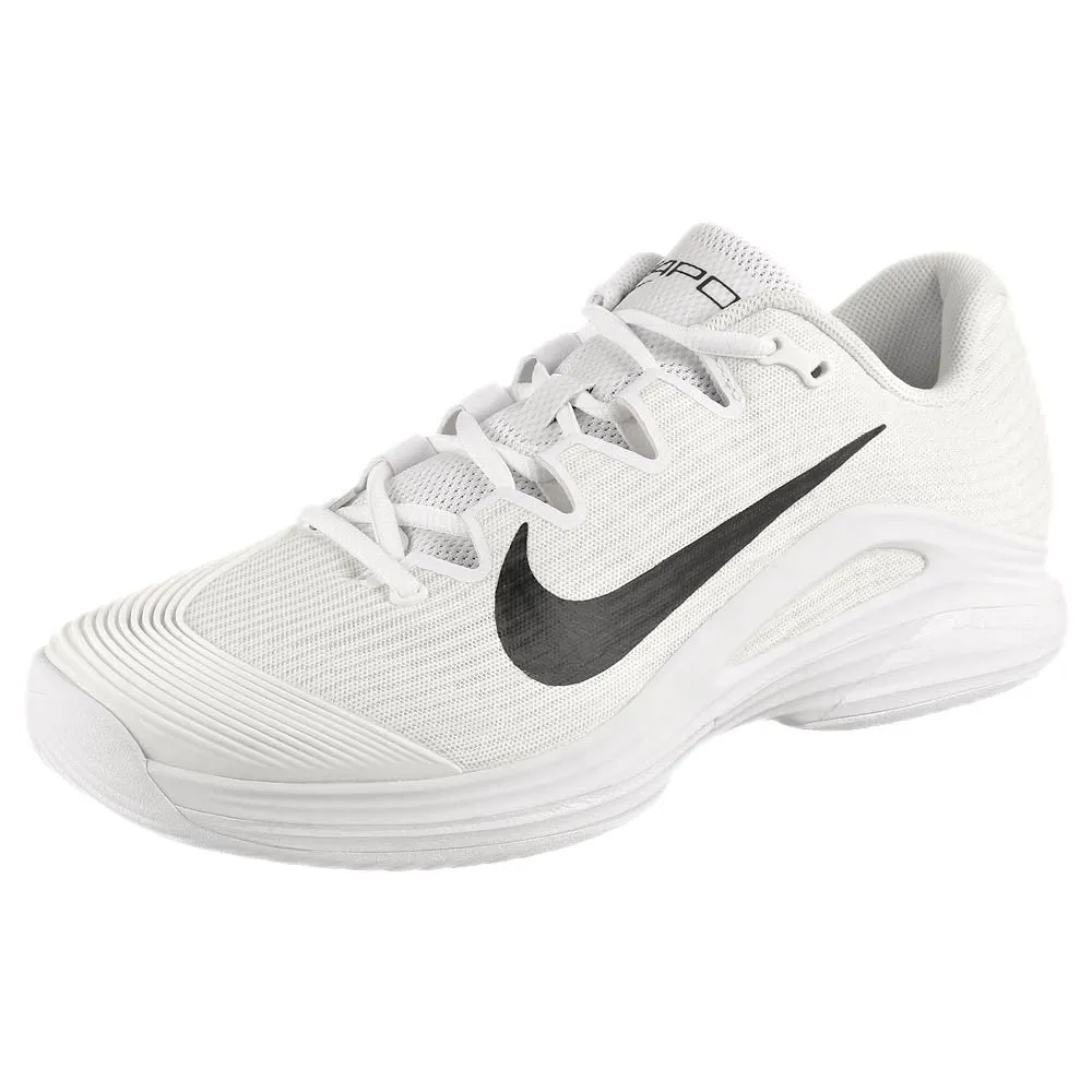 Nike Men's Air Zoom Vapor 12 - White/Black neutral support Narrow Fit