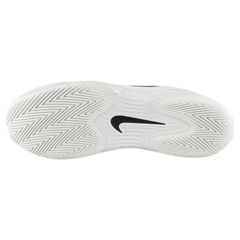 Nike Men's Air Zoom Vapor 12 - White/Black perforated upper