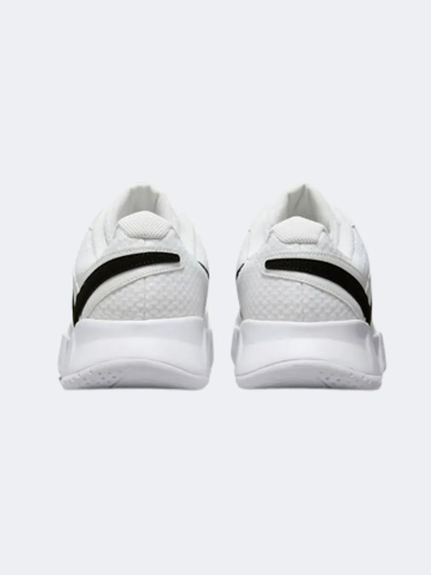 Nike Court Lite 4 Men Tennis Shoes White/Black Ice Grip