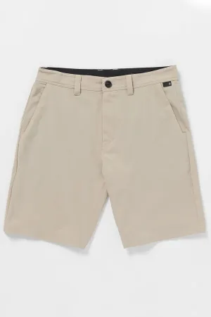 Body-Hugging Fit men's fashion Frickin Cross Shred 20" Short Light Khaki