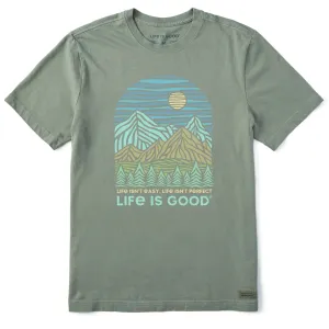 Men's Life isn't Easy Short Sleeve Tee Simple Chic