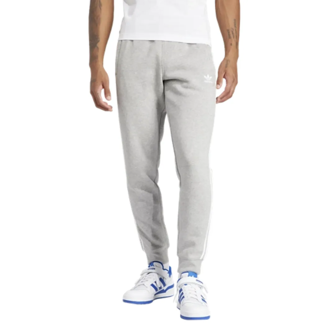 Lightweight Fit Adidas Originals Men??s 3 Stripe Pants Grey ?C IM9318