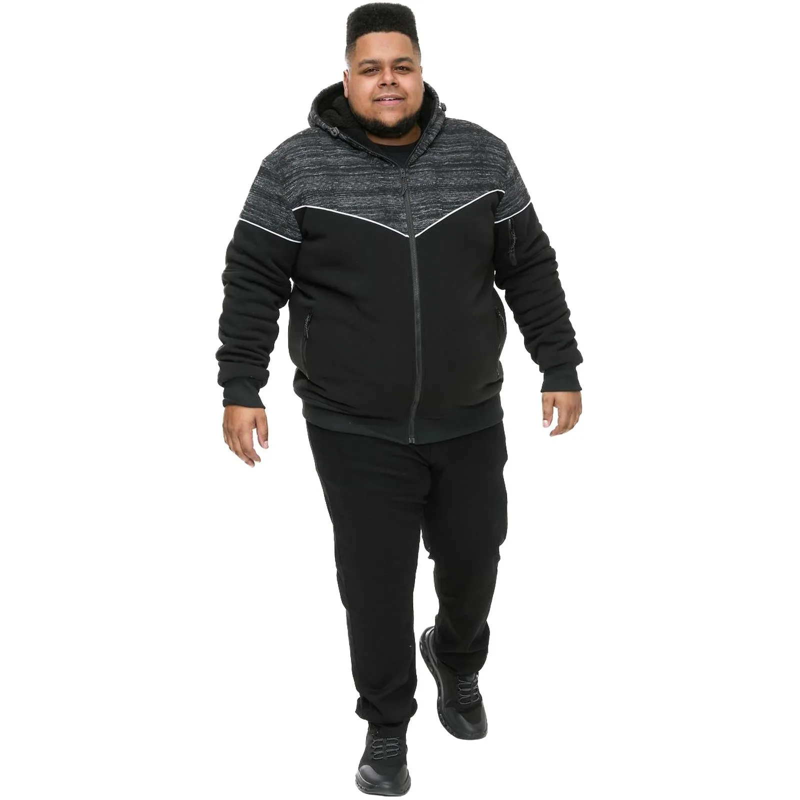 D555 Mens Hennessey Big & Tall Full Zip Hoodie product development