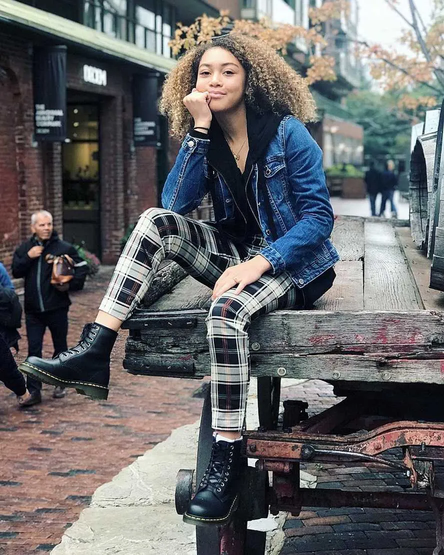 Feather Light Mountain Climber Vegan 1460 Boot in Black from Dr. Martens