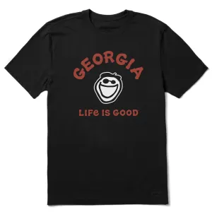 Weekend Smart Look Lightweight Feel Men's Jake Georgia Short Sleeve Crusher Tee