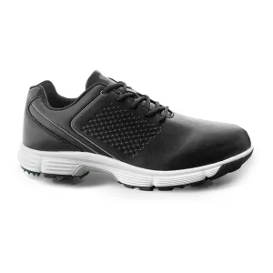 Ask Echo  G617 Men's Professional Spikes Golf Shoes / Black High Speed