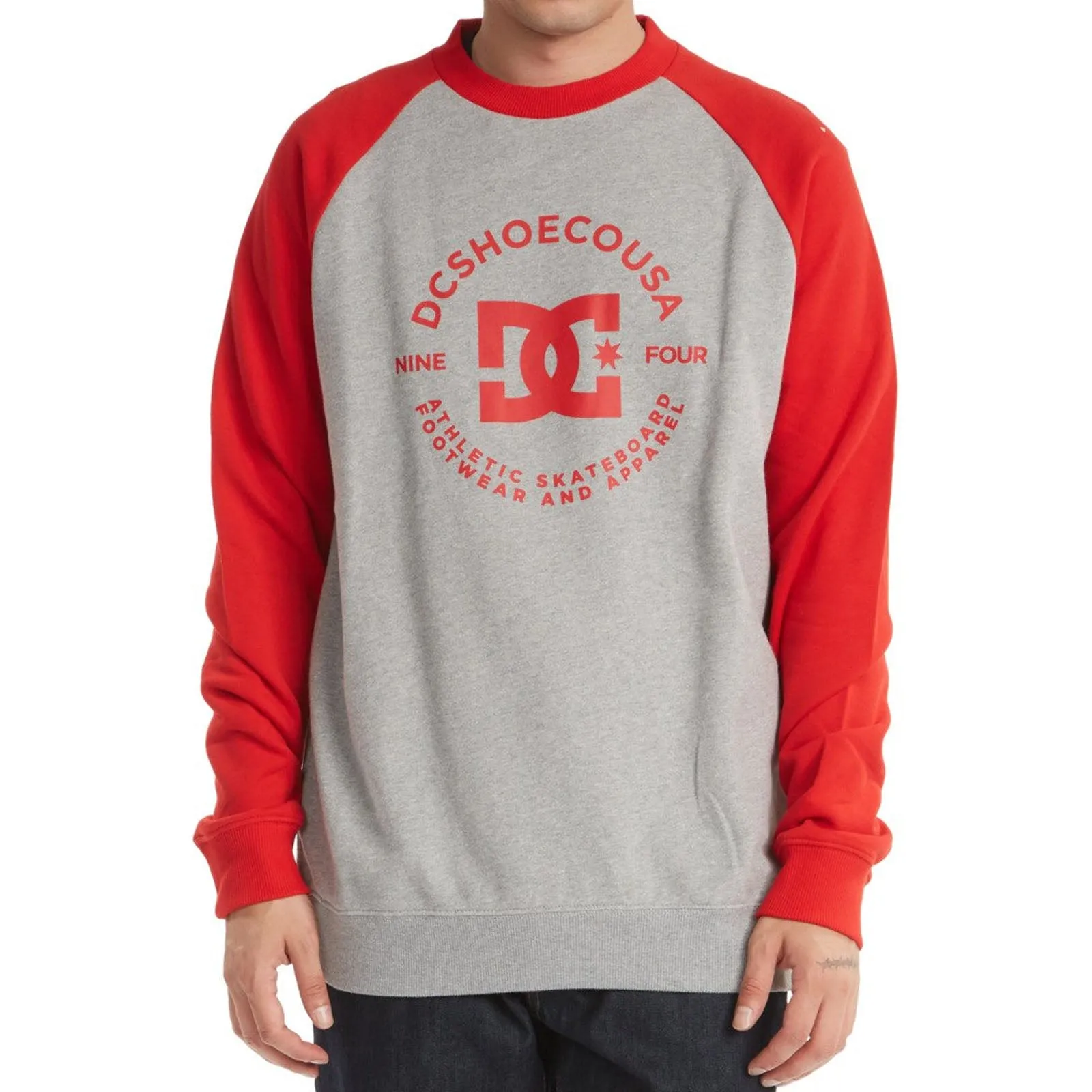 ribbon accents product surfing suitable balance DC Shoes Mens DC Star Pilot Sweatshirt