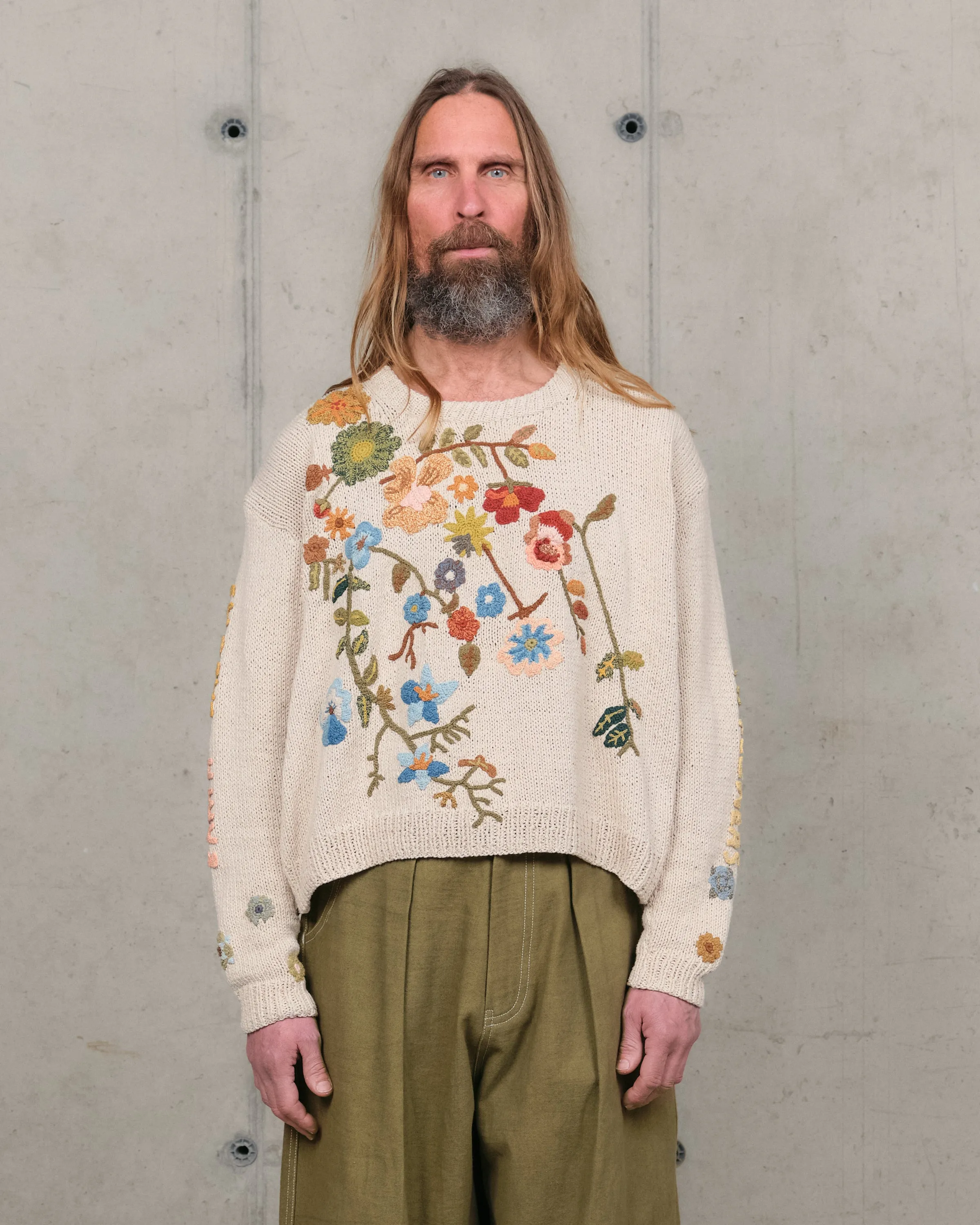 Leisure Look Versatile Casual Look Piper Knit Jumper - Ecru Earth Laughs