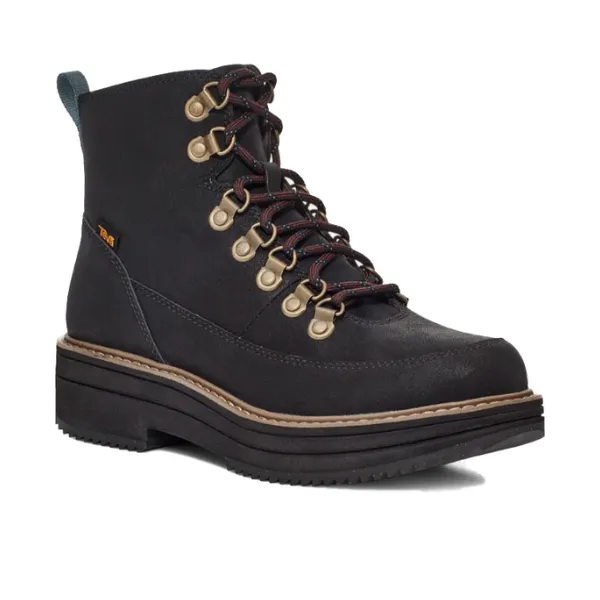Slip Resistant Urban Commute Fresh Style Teva Women's Midform Boot Black