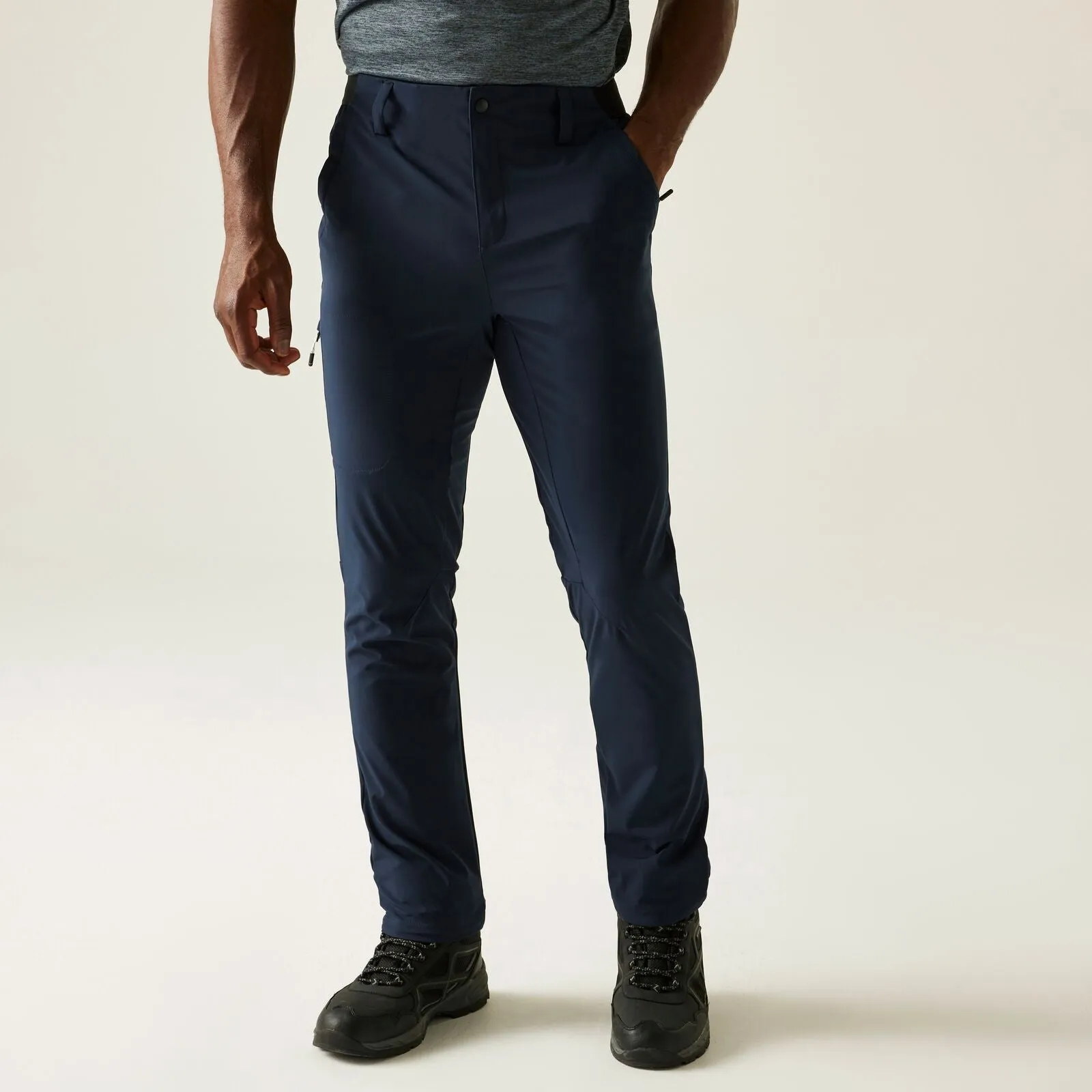 Functional Comfort Wear Recyclable Fabric Blend Regatta Mens Bayfell Quick Drying Walking Trousers