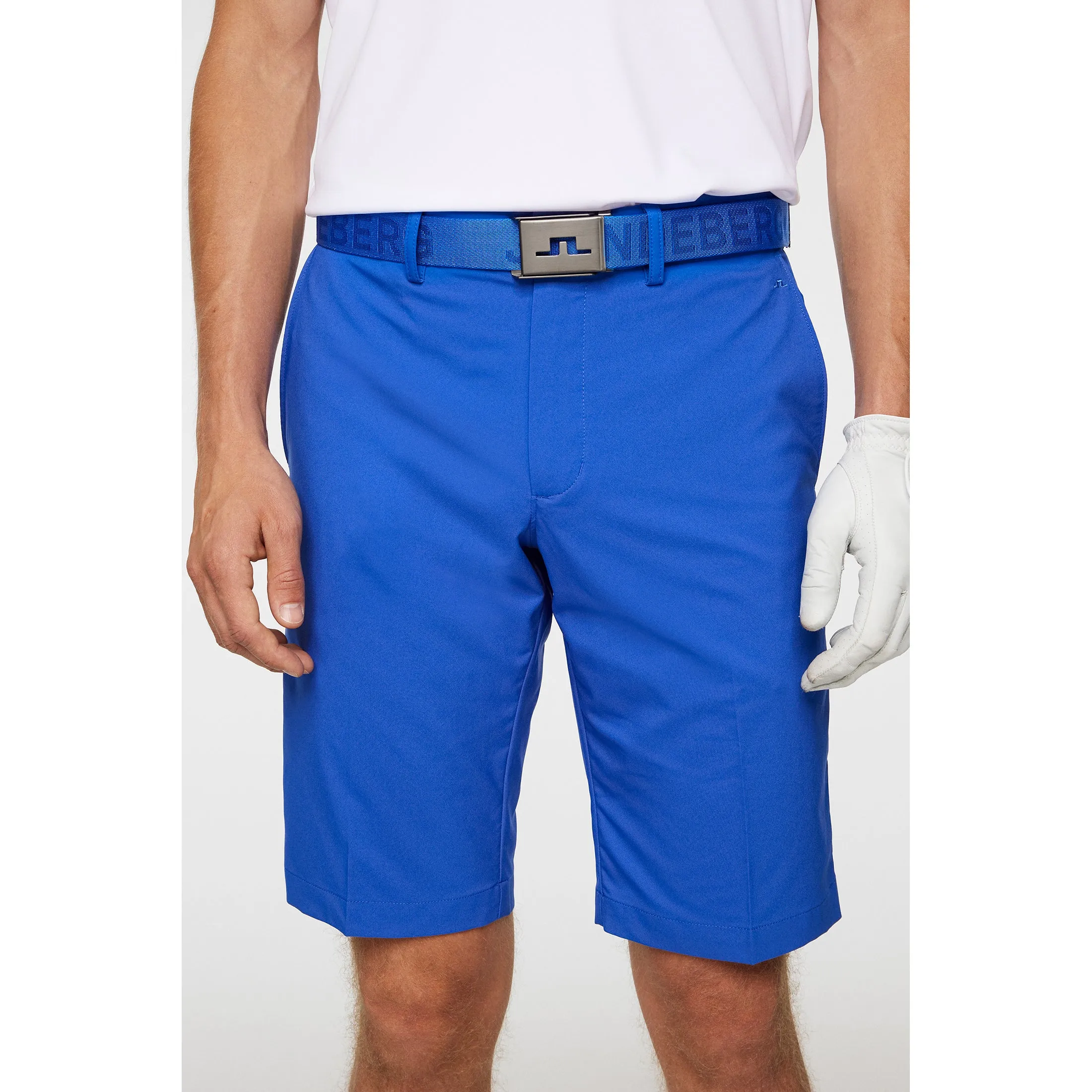 J.Lindeberg Eloy Golf Shorts - Club Blue Cozy Comfort Fit Wear Resistant Fabric