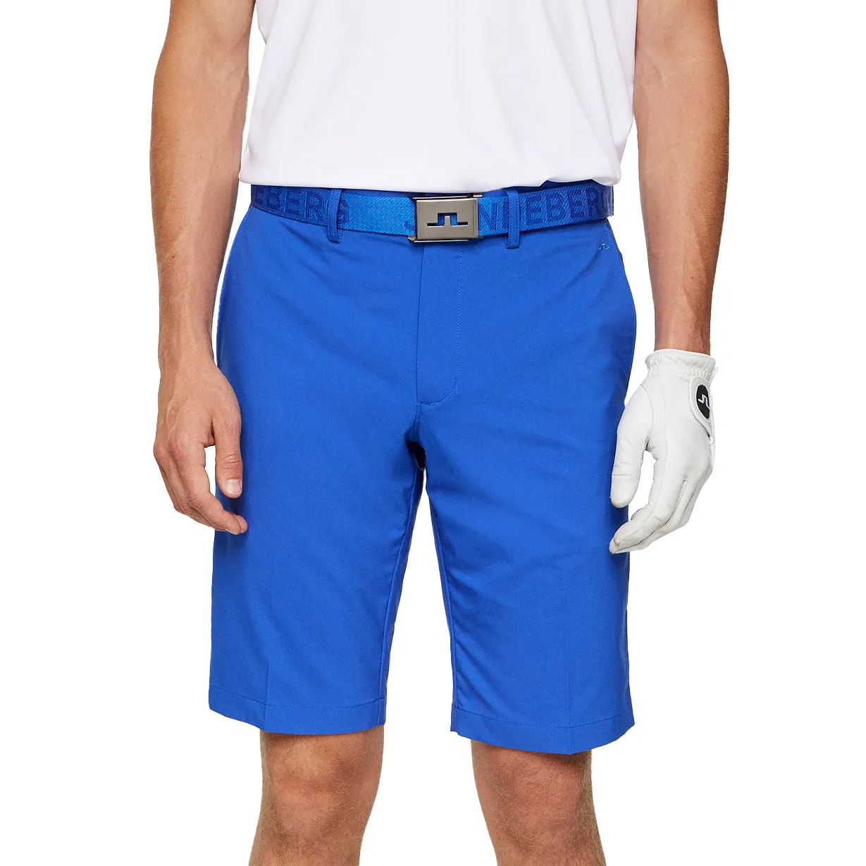 J.Lindeberg Eloy Golf Shorts - Club Blue Wide Leg Silhouette Quick Style