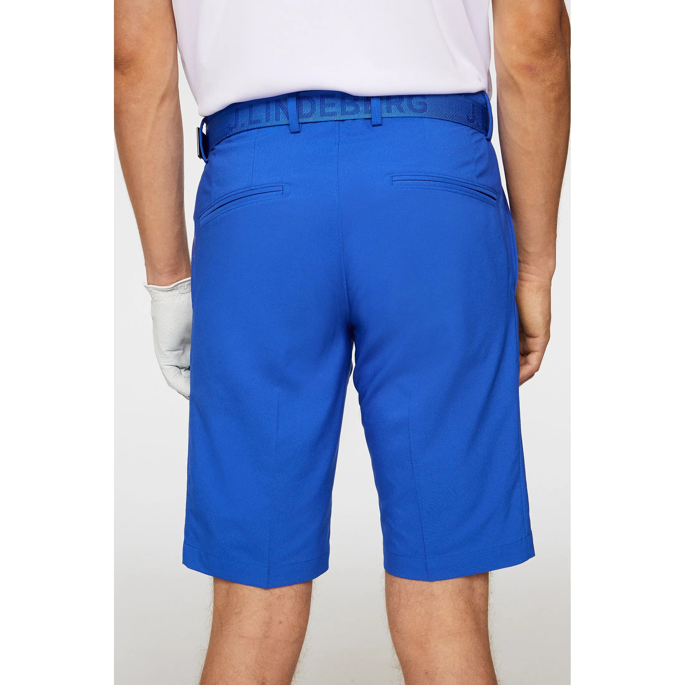 J.Lindeberg Eloy Golf Shorts - Club Blue Cozy Fit Practical Wear