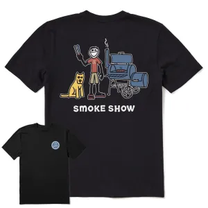 Easter Men's Jake and Rocket Smoke Show Short Sleeve Crusher Tee