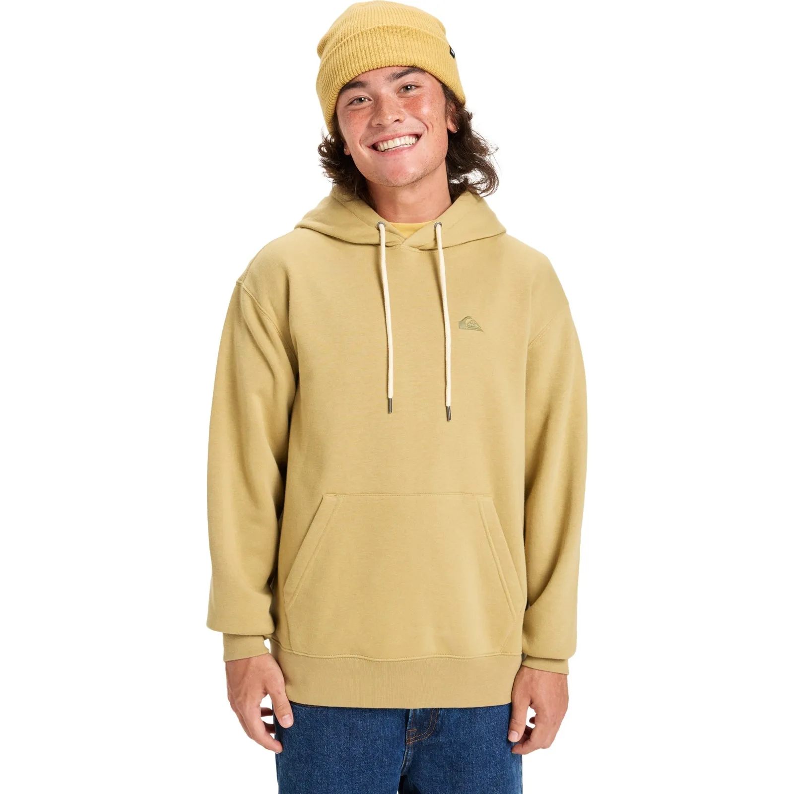 product premium quality assurance product rhinestone glamour Quiksilver Mens Salt Water Embroidered Hoodie