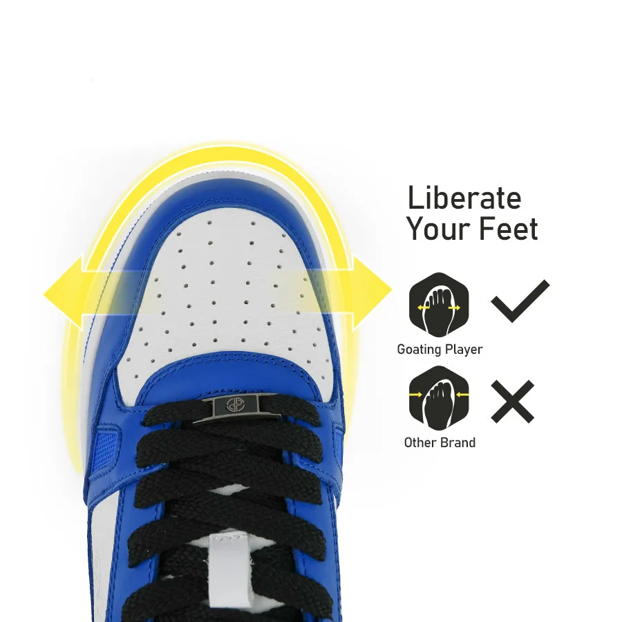 Soft Material Fresh Step Ask Echo X Goating Player P101 Spikeless Golf Shoes / Blue