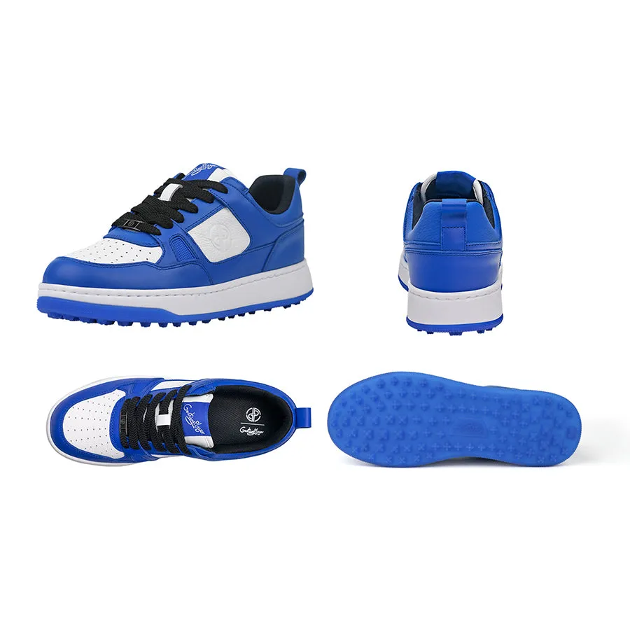 fresh feel Ask Echo X Goating Player P101 Spikeless Golf Shoes / Blue