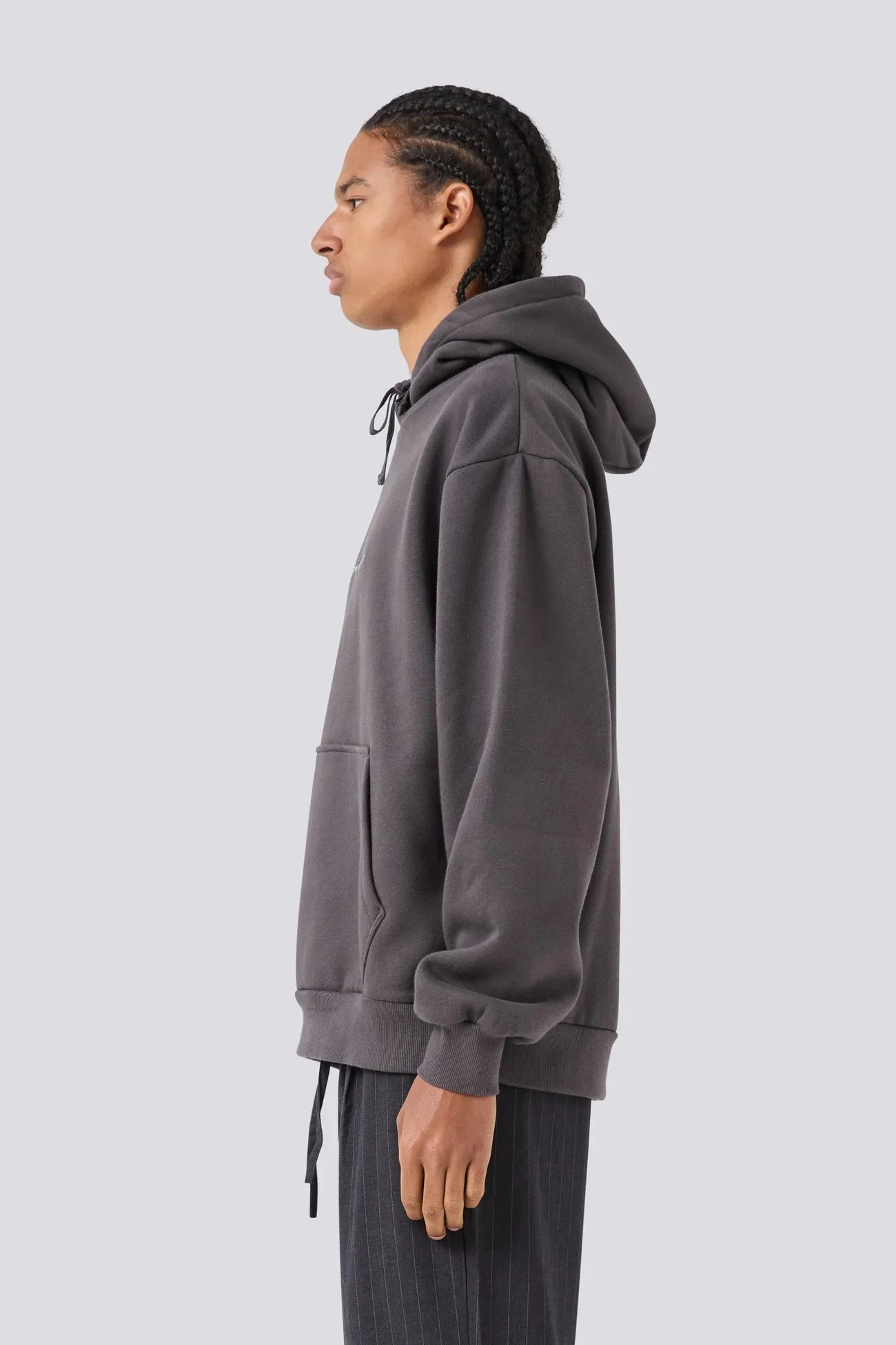 Outdoor Relaxed Logo Hood Pigment Black