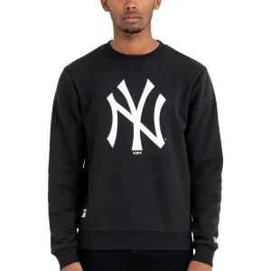 New Era New York NY Yankees MLB Sweatshirt - Black Hooded Streetwear Fashion
